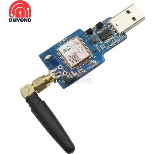 USB to GSM Serial Port GPRS SIM800C Module with Bluetooth Computer Control Call IEEE802.15 Bluetooth 2.4GHz Frequency