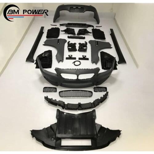High Quality PP Material 6 Serie F13 Body Kit for 6 Serie F06 to M6 Sedan Coupe with Front Bumper Fenders Renders Rear Bumper