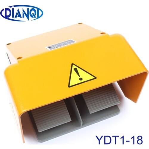 YDT1-18 Foot Switch Pedal Foot Control Switch YDT1-18 double pedal use for bending machine punch