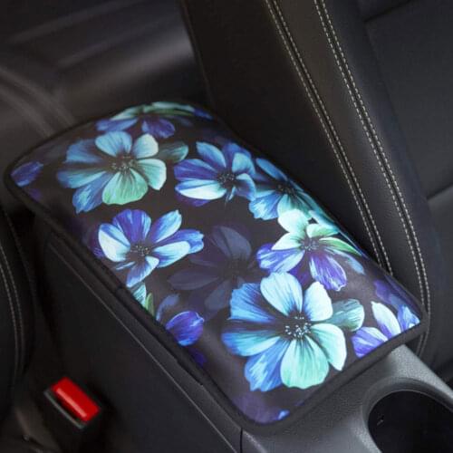 Car Auto Armrests Cover Vehicle Center Console Arm Rest Seat Box Pad Protective Case Soft Neoprene Mat Cushion Universal Use