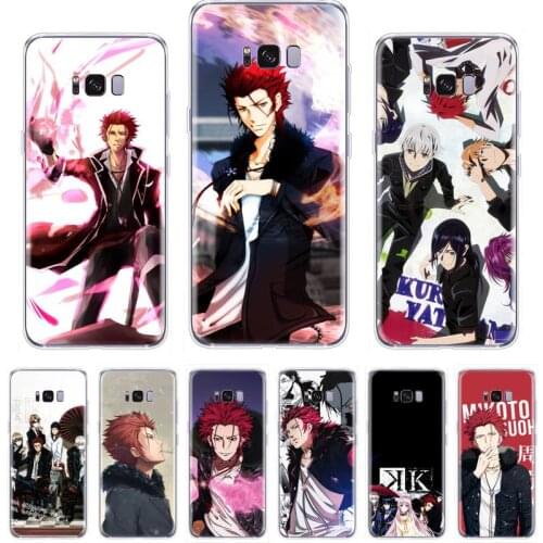 K Project Japan anime Phone Case For Samsung Galaxy S5 S7 S8 S9 S10 S10e S20 edge plus lite