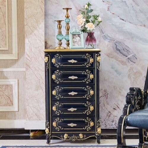 European Style Console Table Corridor Cabinet, Sofa Back Table Living Room American Style Cabinet Retro Wall Side Table