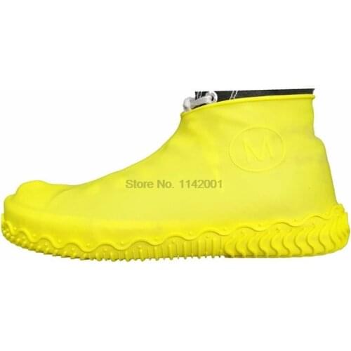220pairs Reusable Silicone Shoe Cover Dwaterproof Water Rain Shoes Covers Outdoor Camping Non Slip Rubber Rain Boot