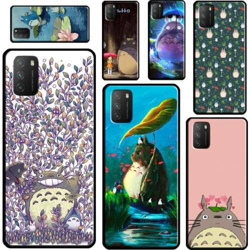 My Neighbor Totoro For Xiaomi Mi 11 Ultra 9T 10T Pro Mi Note 10 Lite Phone Case For POCO X3 Pro M3 F1 F2 F3