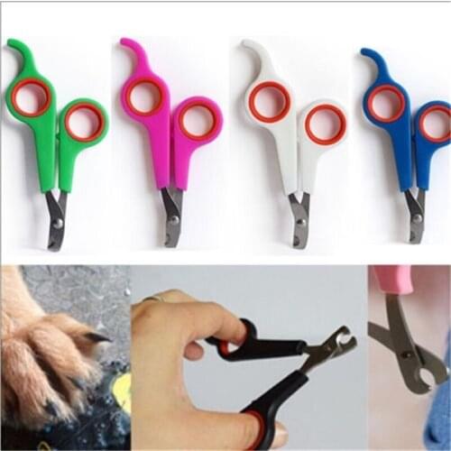 Pet Nail Claw Cutter Stainless Steel Grooming Scissors Cats Nails Clipper Trimmer Dog Nail Clippers Pet Claw Nail Supplies