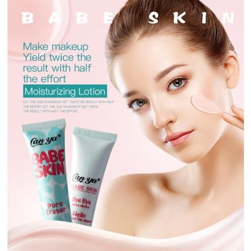 New 25ml Face Base Foundation Cream Whitening Moisturizing Isolating Foundation Cream Makeup Tools Facial Skin Oil Control TSLM2