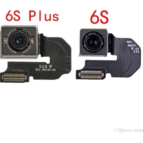 Tested big Rear Back Camera Lens with Flex Cable Ribbon Replacement For iphone 6G plus 6s plus Repair Parts