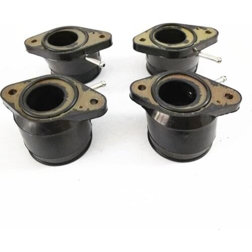 Motorcycle Rubber Carburetor Adapter Inlet Intake Pipe fit For Yamaha 4KG1358600 4KG-13586-00 4KG-13586-01 4KG1358601