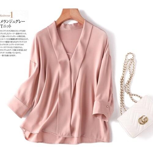 Розовые блузки Shuchan China At AliExpress