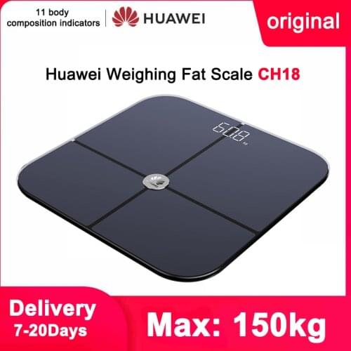 HUAWEI Smart Scales Floor Body Weight Electronic Scale Bluetooth 4.1 Switch Power Save LED Display Fitness Yoga Tools Scale