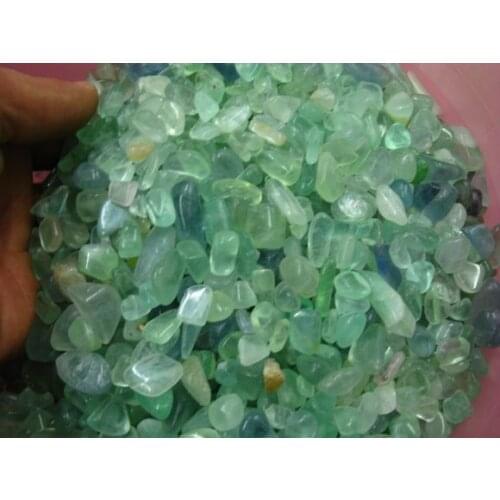 1kg natural fluorite quartz crystal freeform polished