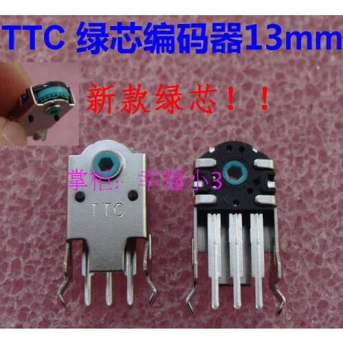 1pc Original TTC Mouse Encoder Mouse Decoder Feel Fine Precision Life 5 Million Times 13mm Green Core