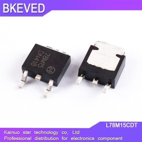 10PCS 78M15 TO-252-2 15V L78M15CDT L78M15 TO-252 voltage regulator new and original