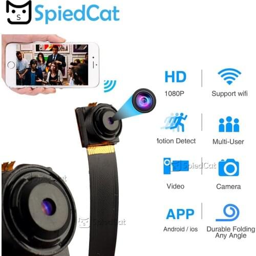 1080P Full HD H.264 Ultra Mini WIFI Flexible Camera Video Audio Recorder Motion Detection Camcorder IP P2P Micro Cam 3000mAh