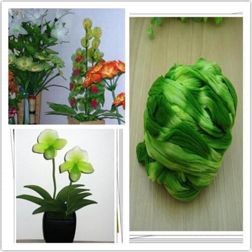 54 colors mix shipping or only one color ship double color stocking flowers/nylon flower /silk flower making/ DIY flowers craft