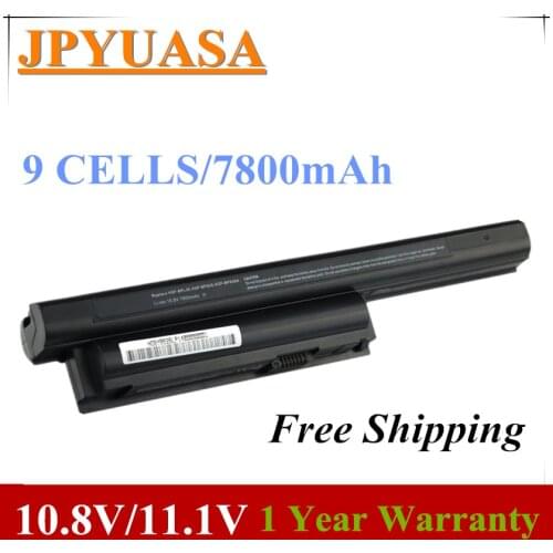 7XINbox 10.8V 9 CELLS VGP-BPL26 VGP-BPS26 VGP-BPS26A Laptop Battery For SONY VPCCA C CA CB EG EH EJ CB VPCEG VPCEH VPCEJ VPCCB