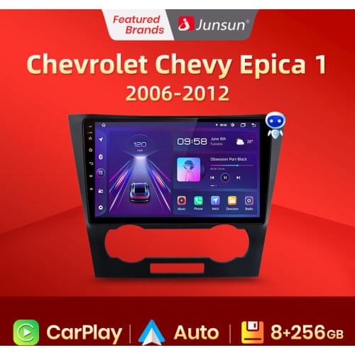 Junsun V1 pro 2G+128G Android 10 For Chevrolet Epica 1 2006 - 2012 Car Radio Multimedia Video Player Navigation GPS 2 din dvd