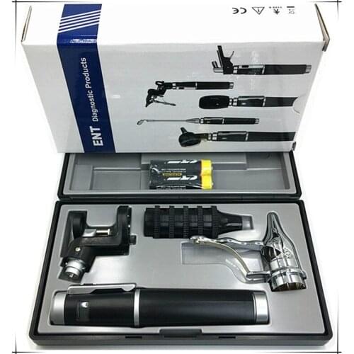 Electric rhinoscopy electric otoscope nasal mirror nostril dilator nasal speculum nose adjustable brightness, LED bulb