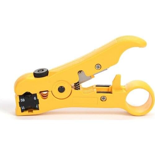 Coaxial Wire Stripper RG59 RG6 RG7 RG11 Cable Cutter Tools Multifunction Stripper