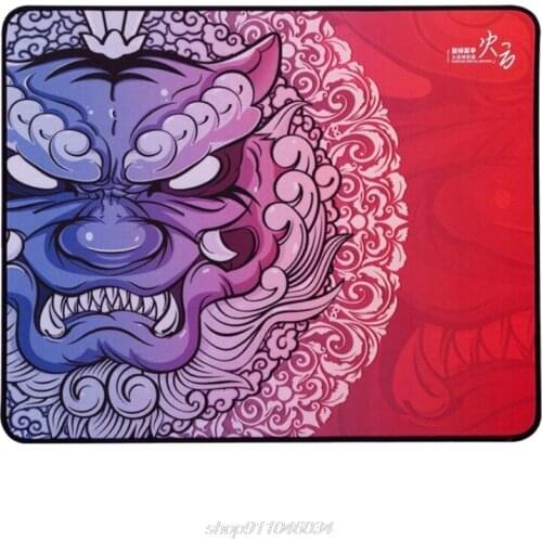 Esports Tiger Gaming Master Gaming Lingyun Mouse Pads For Gamer Smooth Brake Flexible Washable 480x400x4mm M30 21 Dropship