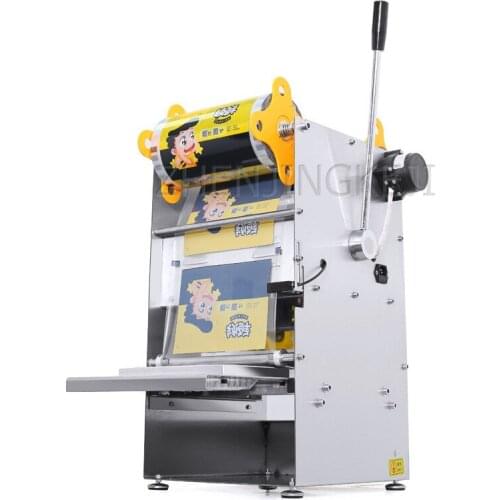 Lunch Box Sealer Tools Package Fresh Fast Food Box 220V/800W Sealing Machine Semi-automatic Electric Takeaway Box Seal Equipment