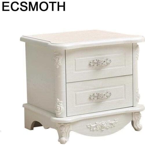 Da Letto Mesa Noche Schlafzimmer Komidin Chambre European Wood Quarto Mueble De Dormitorio Cabinet Bedroom Furniture Nightstand