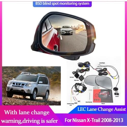 Millimeter Wave Radar Blind Spot for Nissan X-Trail 2008-2013 BSD BSA BSM Microwave Monitor Radar Detectors Safety Change Assist