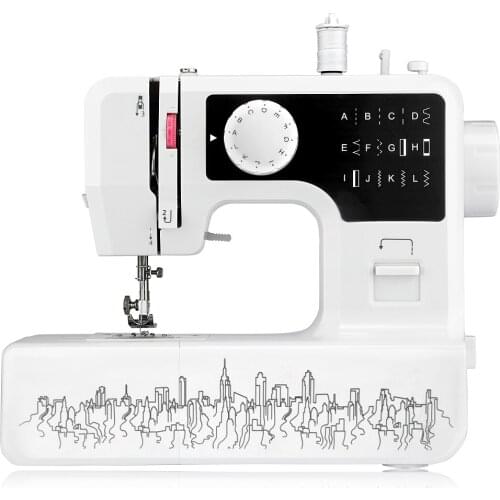 Multifunctional Sewing Machine 12 Different Stitches Adjustable speed USB socket Dual Speed Double Thread US Plug