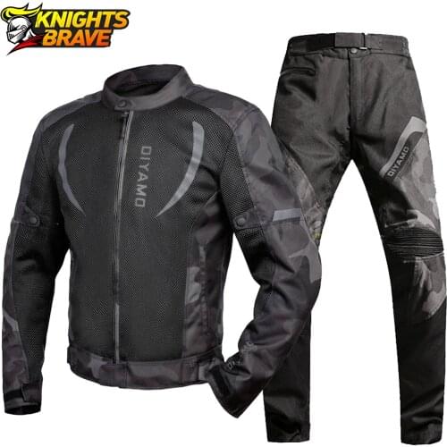 Motorcycle Jacket Summer Chaqueta Moto Breathable Mesh Jaqueta Motociclista Protective Gear Motorcross Clothing Motorbike Jacket