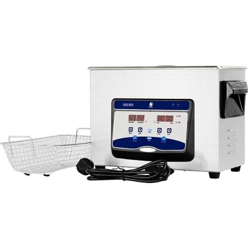 Upgrade JP-030S 4.5L multiple use Stainless steel tank Cleaner for Jewelry dental lens food Automatic Digital Ultrasonic Cleaner