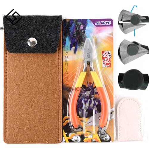 For Gundam military model Thin single blade pliers hobby modeling tools Model nozzle pliers