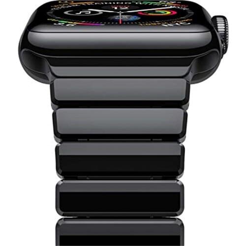 Classic Mens Stainless Steel Wrist Band For Apple Watch 4/3/2/1 High-end Business Metal Strap For IWatch Series 44/42/40/38mm