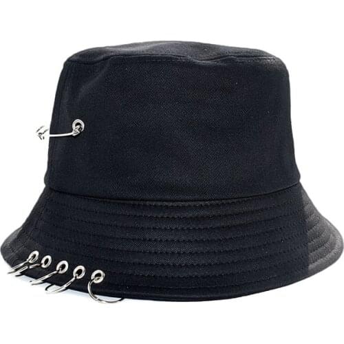 Fisherman Hat Mens And Womens Tide Brand Korean Version Of The Trendy Hip-Hop Summer Ins Wild Japanese Belt Ring Sun Protectio