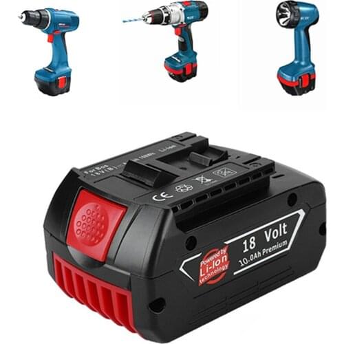 2021 18V 8000mah Power Tool Replaceable Battery Is Suitable for Various 18V Bosch Models