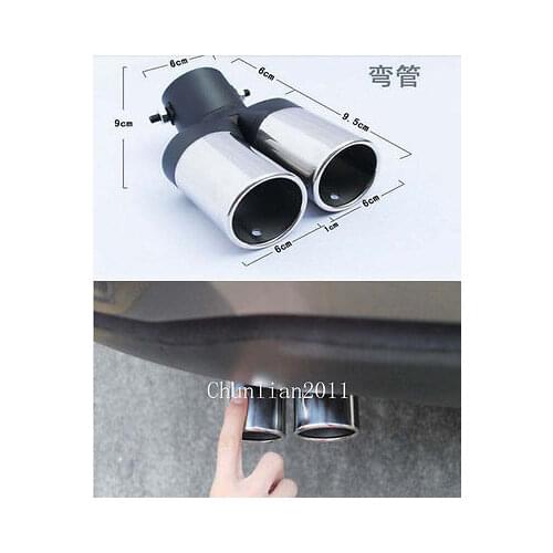 Steel Muffler Exhaust Tail Pipe Tip FOR Subaru Outback 2010-2014 1PCS