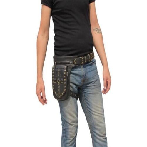Medieval Pouch Bag Belt Leather Saddle Wallet Men Women Steampunk Viking Pirate Costume Antique Gear Accessory Cosplay For Adult