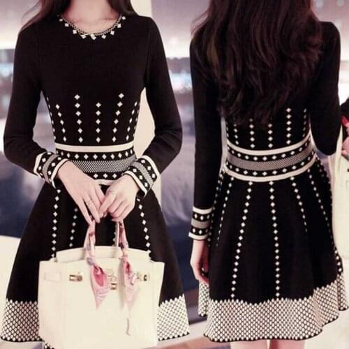 Модные трикотажные платья ZOUDKY China At AliExpress