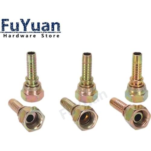 1pcs Tubing Straight High Pressure Hose Hydraulic Joint BSP 1/4 3/8 1/2 to Pipe 6mm-19mm Barbed Tube Fitting Connector Adapter