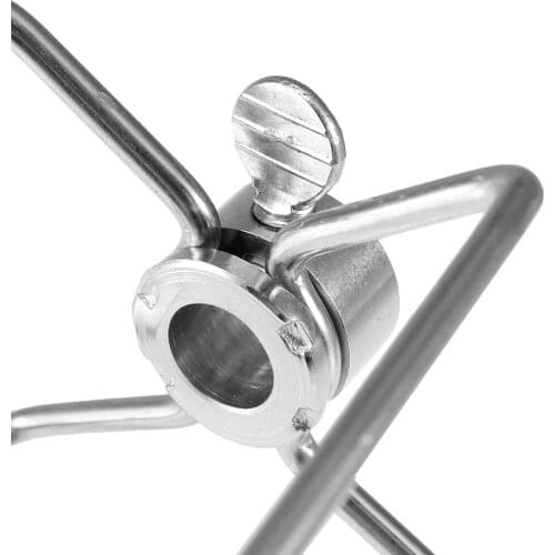 2Pcs Picnic Charcoal BBQ Fork 10cm 4 ed Grilled Beef Kebab Skewer Chicken Drumstick Turkey Barbecue Roast Accessories