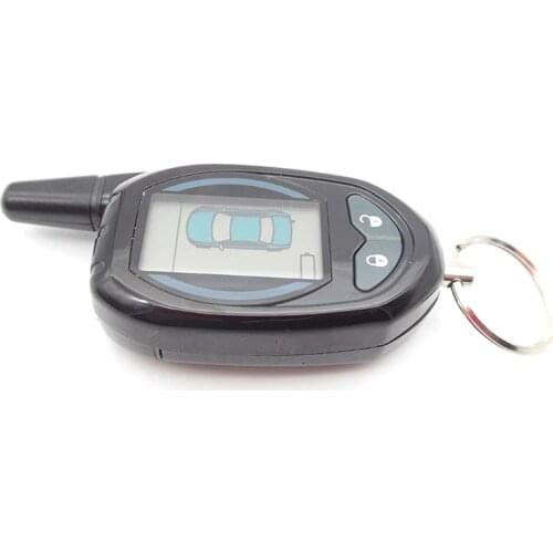 Russia version ZX1055 car remote for Sheriff ZX1055 LCD remote two way car alarm system wholesale free shipping