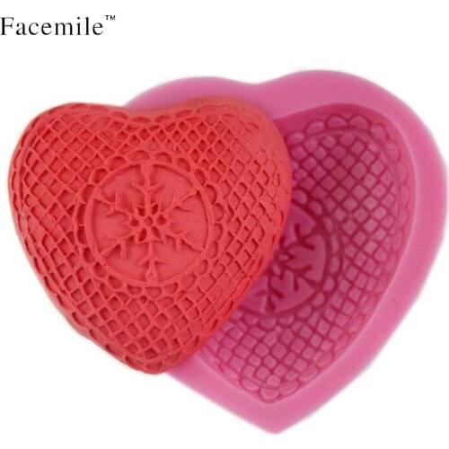 Heart Shaped Valentine Candy Chocolate Fudge Recipe from Cookies Cupcakes and Cardio Soap Making Fondant Cake Decorating Molds
