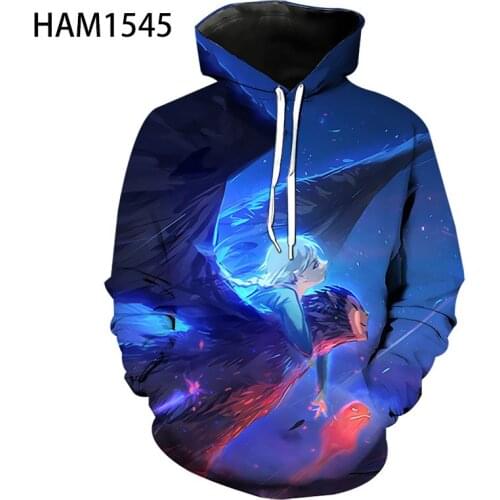 Howls Moving Castle 3D Print Hoodies Casual Style Clothes Men Women Children Clothes Slim Hot Sale Sweatshirt hooded