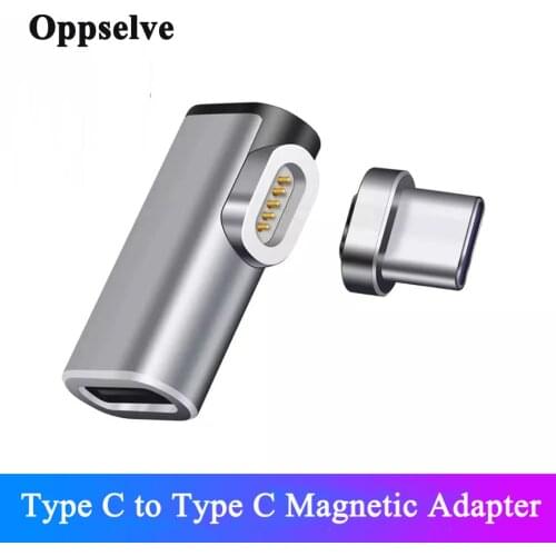 USB Type C Cable To Type-C Magnetic Adapter For Macbook Samsung S10 S9 S8 + OnePlus 5 5T 6 Fast Charging Magnet USB-C Connector
