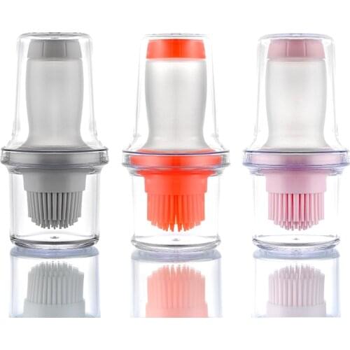 Kitchen Gadgets Barbecue Oil Brush Silicone BBQ Honey Oil Bottle Baking Brushes Liquid Oil Pen Cake Butter Bread Pastry Cooking