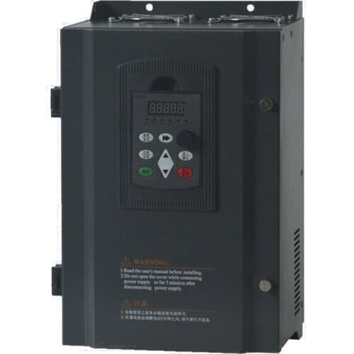 New Motor Speed Regulator Variable Frequency Inverter 15KW/18.5KW/22KW 220V to 380V Single Phase Input 3 Phase Output for Motor