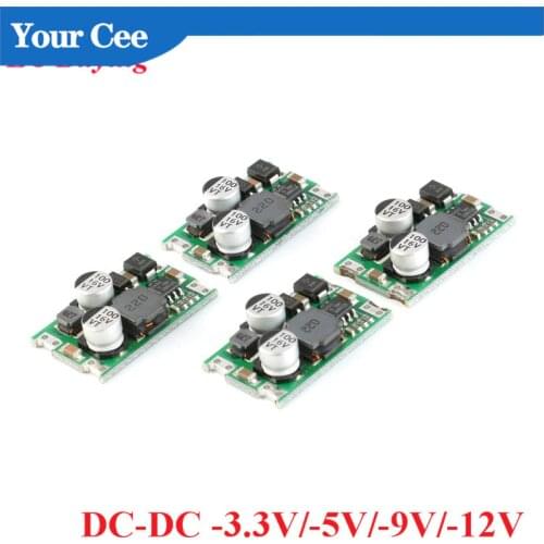 Negative Output -3.3V/-5V/-9V/-12V DC-DC Voltage Power Supply Module DC DC Converter Module Reverse Negative Voltage