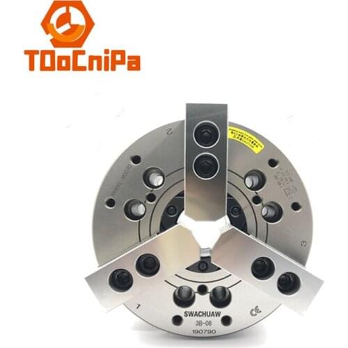Hollow three-jaw chuck hydraulic chuck oil pressure chuck 4 inch hollow three claw 3B-04 5 inch hollow three claw 3B-05