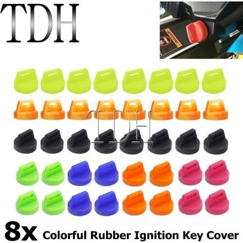 For Polaris Sportsman Scrambler Trail Boss Magnum Rubber Ignition Switch Key Cover Key Protector XP RZR 570 700 900 1000 8 Piece