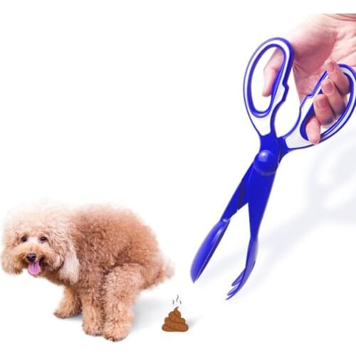 1Pc Pet Pooper Scooper Scissors Picker Poop Collector Tongs Long Handle Dog Clip Toilet Cat Stool Clip Shovel Home Pet Supplies