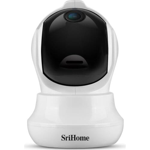 SriHome SH020 3MP Wifi IP Camera Mini Video Surveillance CCTV Camera Tracking Alarm Night Vision APP Remote View Baby Monitor